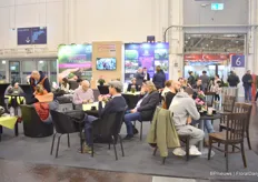 Time for Lunch! In the back, you see the booth of Landscape Istanbul Fair, which will take place from 13-15 November.